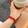 胖東來(lái)品質(zhì)巴西紅瑪瑙手串男士紅色水晶手鏈女款手飾黃水晶生日禮 10mm優(yōu)選曜晶級冰種紅瑪瑙手串 曬單實(shí)拍圖