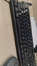 AOC KM160鍵盤鼠標(biāo)套裝 有線鍵鼠套裝 全尺寸商務(wù)辦公 防潑濺 筆記本電腦鍵盤 黑色 曬單實(shí)拍圖