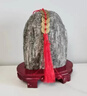 泰安直發(fā)泰山石敢當(dāng)鎮(zhèn)宅室內(nèi)外真正宗泰安原石擺件補(bǔ)角化路沖家用 高91-100cm款 曬單實(shí)拍圖