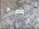 COMMSCOPE康普 原裝超五類網(wǎng)絡水晶頭 RJ45(100個一包）8-554720-3（原安普布線品牌） 曬單實拍圖