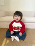幼歌（YOUGE）嬰幼兒秋季新款柔軟直筒復(fù)古牛仔褲女寶寶舒適休閑長(zhǎng)褲 牛仔藍(lán) 73 cm 曬單實(shí)拍圖