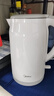 美的（Midea）電熱水壺食品級316L不銹鋼雙層無(wú)縫一體內膽防燙燒水壺 1.7L自動(dòng)智能斷電開(kāi)水壺SH17M301PRO 曬單實(shí)拍圖
