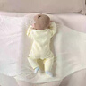 迪士尼（Disney）新生兒連體衣純棉春秋冬季初生寶寶嬰幼兒衣服夾棉保暖哈衣爬行服 黃小熊+黃鯨魚  2件 三層保暖夾 59cm 曬單實拍圖