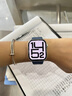 Apple/蘋果 Watch Series 10 智能手表GPS款46毫米銀色鋁金屬表殼丹寧色運(yùn)動(dòng)型表帶S/M MX203CH/B 曬單實(shí)拍圖