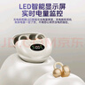 迪士尼（DISNEY）【超級頂配新款】無線藍牙耳機骨傳導(dǎo)概念夾耳式開放不入耳運動降噪音樂七夕禮物 JJ-16米色維尼 曬單實拍圖