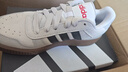 adidas「小鋸齒」D-PAD CLASSIC休閑美高風(fēng)復(fù)古籃球板鞋阿迪達(dá)斯 淺灰/黑色/淺猩紅   42 曬單實(shí)拍圖