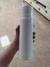 膳魔師（THERMOS）500ml保溫杯商務(wù)辦公帶杯蓋水杯男女士簡約保冷杯 FEI-501 WH白色 曬單實拍圖