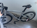 百琦公路自行車(chē)R2變速自行車(chē)內置智能定位系統數顯碼表自行車(chē)油壓碟剎 流光銀 S（建議身高168-175cm） 曬單實(shí)拍圖