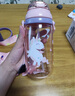 富光兒童tritan塑料杯夏季小學(xué)生男女便攜耐摔吸管杯戶外水杯子500ml 曬單實(shí)拍圖