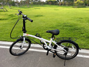 大行（DAHON）HAT061折疊自行車20英寸6速成人男女通勤休閑變速單車 白色 曬單實(shí)拍圖