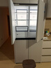 美的（Midea）首創(chuàng)45cm超薄嵌入餐邊柜家用客廳冰箱左餐右廚大容量底部散熱十字四開門國家補貼BCD-427WUSGPZM 曬單實拍圖