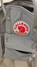 FJALLRAVEN北極狐雙肩包女休閑大容量背包書(shū)包23561-021霧灰色7L 曬單實(shí)拍圖