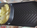 澳柯瑪（AUCMA）電燒烤爐 烤肉鍋 多功能鍋電鍋鴛鴦電火鍋涮烤一體鍋家用烤涮鍋 雙溫控可分區  曬單實(shí)拍圖