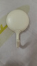 懶角落基礎(chǔ)掛鉤免打孔浴室門后衣服掛鉤無痕掛鉤帖衛(wèi)生間 奶白色四個裝 曬單實拍圖