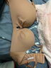 KJ文胸內(nèi)衣女性感光面文胸小胸聚攏胸罩無痕文胸套裝紅色本命年內(nèi)衣 101粉色（套裝） 75B 34=（上薄下厚2.0） 曬單實(shí)拍圖