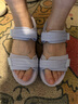 斯凱奇（SKECHERS）七夕禮物涼鞋女士夏季運動休閑鞋外穿透氣沙灘鞋軟底涼拖鞋119823 曬單實拍圖