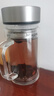 京東京造 茶杯 雙層玻璃茶水分離泡茶咖啡杯子帶把手大容量500ml 曬單實(shí)拍圖