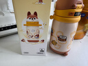 babycare兒童保溫杯小松鼠嬰兒寶寶學(xué)飲杯不銹鋼吸管水杯壺學(xué)生上學(xué)450ml 曬單實(shí)拍圖