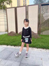女童跑步鞋2025新款秋季兒童拉布布童鞋小女孩休閑公主運動(dòng)老爹鞋 紅色【主圖款】 34 曬單實(shí)拍圖