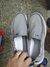 百麗透氣休閑布鞋男25款夏一腳蹬懶人鞋A2095BM5 灰色A2096 40 曬單實(shí)拍圖