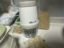 小熊（Bear）嬰兒輔食機寶寶打泥神器 多功能料理機蒜蓉機碎肉機 8葉單杯單刀 曬單實(shí)拍圖