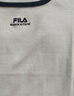 FILA 斐樂官方小狐貍女裝針織短袖2025夏新款時尚休閑簡約修身U領(lǐng)T恤 云菇白-WT L 170/88A/L 曬單實拍圖