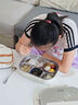 雙槍（Suncha）鈦健康不銹鋼飯盒學生上班族可微波爐餐盒比316好1.5L配保溫袋 曬單實拍圖