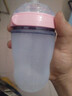 可么多么【新品優(yōu)惠】奶瓶硅膠材質(zhì)仿母乳奶嘴新生兒防脹氣易清洗耐摔 粉色250ml【適用3-7月】【美版】 可么多么 曬單實(shí)拍圖