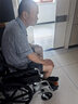 衡互邦 輪椅折疊老人坐便椅 輕便輪椅帶坐便輪椅車 殘疾人手推車 升級耐磨輪-黑色牛津布帶坐便 曬單實拍圖