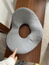 日本痔瘡坐墊久坐屁股不疼辦公室神器尾椎減壓屁墊術(shù)后專用座椅墊 記憶棉款坐墊【藏青藍(lán)】 痔瘡坐墊 曬單實(shí)拍圖