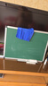 得力60*45cm粉筆書寫黑板 鍍鋅背板綠板 磁性可吸附辦公教學(xué)小白板懸掛式寫字板黑板教師學(xué)教室33681 曬單實拍圖