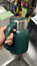 半球（PESKOE）電水壺?zé)畨仉姛崴畨?1.5L 雙層防燙開水壺 304不銹鋼熱水壺 DF1515A-04 綠色 曬單實(shí)拍圖