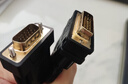saikang dvi轉vga線(xiàn)DVI24+5轉VGA電腦顯示器投影儀連接線(xiàn)公對公臺式電腦顯示器24+1轉接線(xiàn)連接線(xiàn)3米 DVI24+1轉VGA(帶IC)黑色平滑線(xiàn) 1M 曬單實(shí)拍圖