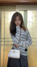 CinvaiKrose【葉一茜同款】凱莉包包女款2025年手提斜挎包生日七夕情人節(jié)禮物 奶油白【送女友老婆女生禮物走心】 曬單實拍圖