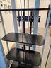 柚韻精品展柜陳列柜辦公室輕奢置物柜產(chǎn)品展示柜多功能落地文件展示架 黑色板+白架 長(zhǎng)100寬35高200CM 曬單實(shí)拍圖