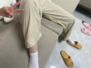 班尼路（Baleno）山本褲女2025新款高腰顯瘦寬松純色百搭垂感運(yùn)動(dòng)休閑親膚直筒長(zhǎng)褲 曬單實(shí)拍圖