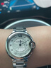 【二手99新】卡地亞表（Cartier）藍氣球系列女士石英/機械奢侈品腕表 【18k間金/鑲鉆】 【28mm】石英白盤(pán)鉆刻-WE902073 曬單實(shí)拍圖