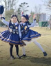 G.DUCKKIDS童裝洛麗塔公主裙女童連衣裙春秋季新款朱迪兔子警官生日禮服兒童 方領(lǐng)朱迪裙+領(lǐng)帶+短褲【不加絨】 120 尺碼5~6歲【110-120cm】 曬單實(shí)拍圖