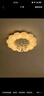 梵季客廳燈led吸頂燈現(xiàn)代簡約大氣中山燈具臥室餐廳燈風(fēng)扇燈套餐組合 A款圓形50CM變頻搖頭+語音+APP 曬單實(shí)拍圖