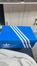 adidas「T頭鞋」STADT經(jīng)典時(shí)尚薄底運動(dòng)板鞋男女阿迪達斯三葉草   藍色/亮白/漢玉白   38.5 曬單實(shí)拍圖