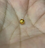 金小貅轉(zhuǎn)運(yùn)珠黃金串珠配件999足金金珠硬金古法配珠光面隔珠圓形散珠 0.9g,7mm古法珠-1顆【重版】 曬單實拍圖