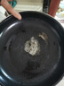 家用牛排煎蛋平底不粘鍋兒童輔食煎鍋炒菜鍋輕煙通用加厚早餐鍋 黑色 24cm 曬單實(shí)拍圖