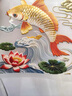 燙畫國風(fēng)印花貼好運錦鯉仿刺繡熱轉(zhuǎn)印貼服飾包包白墨燙畫印花貼 鯉躍呈祥-3張（仿刺繡） 曬單實拍圖