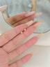 中國(guó)黃金星星耳釘女七夕情人節(jié)禮物送女友老婆生日實(shí)用走心高級(jí)感珠寶首飾 18k黃金星星耳釘 曬單實(shí)拍圖