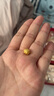 金小貅黃金轉(zhuǎn)運珠999足金車花珠圓珠路路通吊墜項鏈掛墜手串DIY隔珠 0.97g,車花圓珠【多退少補(bǔ)】 曬單實拍圖