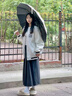 小米有品全自動(dòng)傘晴雨兩用傘骨雨傘機(jī)械一鍵收放防紫外黑膠防曬遮陽傘 【120骨全自動(dòng)】梧桐米 24骨以上 曬單實(shí)拍圖