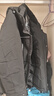 卡賓男裝 90鴨絨羽絨服秋冬新款寬松保暖外套工裝街頭舒適H 煤黑色01 L /175/50 曬單實拍圖