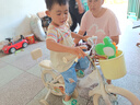 紫榕兒童自行車3-6歲卡皮bala自行車兒童單車小孩6-10歲童車自行車 卡皮bala黃【彩胎輻條版】帶后座 14寸適合90-105cm 曬單實(shí)拍圖