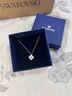 施華洛世奇（SWAROVSKI）Latisha幸運(yùn)四葉草項(xiàng)鏈女吊墜女士輕奢女七夕情人節(jié)禮物 鍍玫瑰金色 5636489 曬單實(shí)拍圖