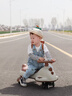 ANGI BABY兒童扭扭車1-3-6歲防側(cè)翻扭扭車可坐大人溜溜車搖搖車寶寶扭扭車 卡其色【藍(lán)牙+音樂(lè)+拖斗+推桿】 六一兒童節(jié)禮物扭扭車兒童車 曬單實(shí)拍圖